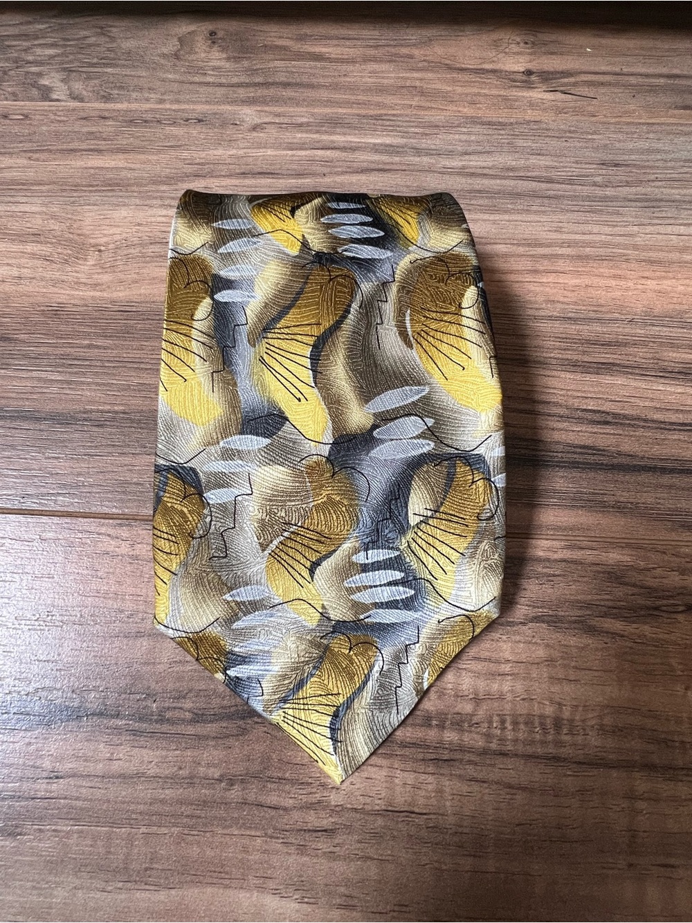 J. Garcia Duckworm Alarm Silk Tie